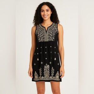 Johnny Was Embroidered Dress